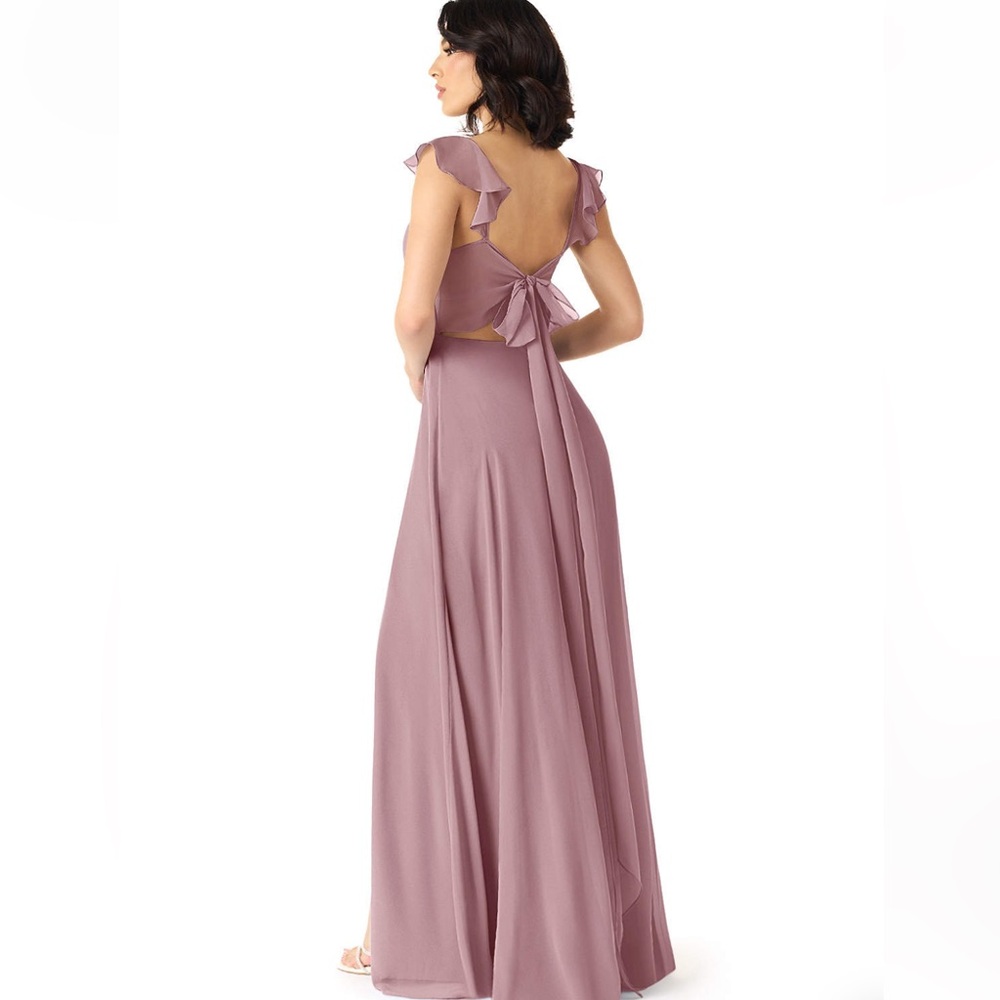 Azazie NWT dusty rose dress